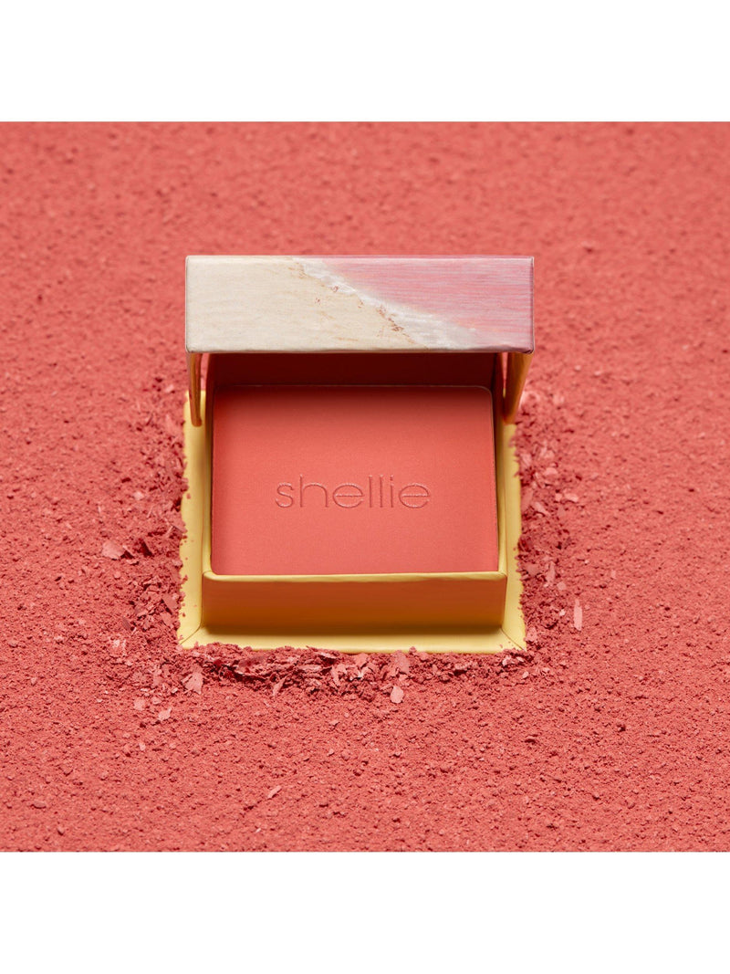 Benefit Shellie Blusher Medium Pink powder blush - British product