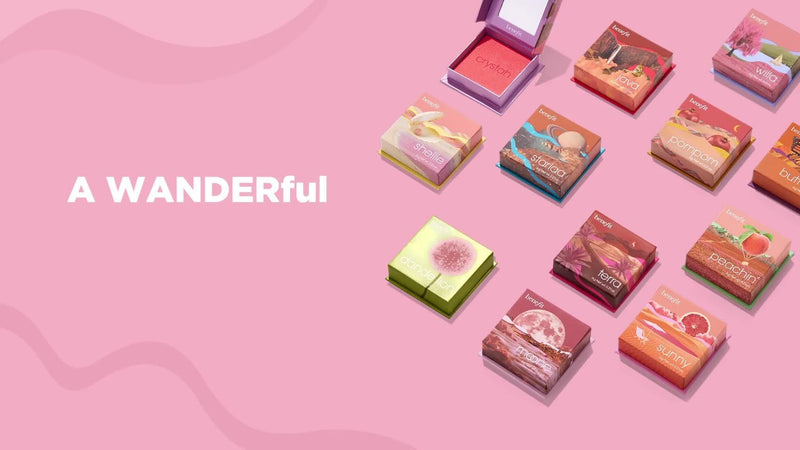 Benefit PomPom powder blusher Plum Berry 6g, UK version