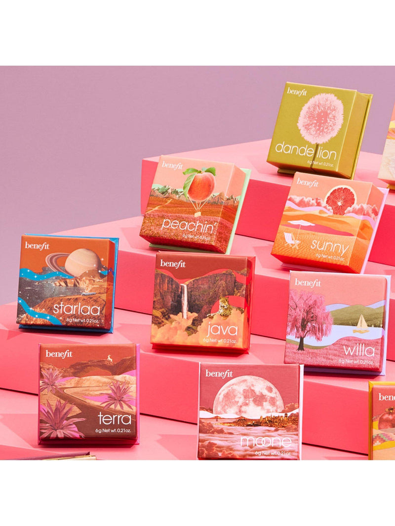 Benefit Starlaa Blush Rosy Bronze powder blush - British product
