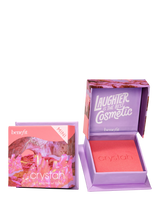 John Lewis Benefit Crystah Strawberry Pink Powder Blusher Mini- Buy online at McGrocer