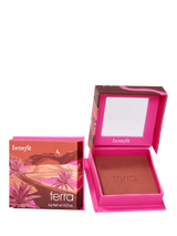 John Lewis Terracotta Golden Brick-Red Powder Blush with Soft-Shimmer Finish- Buy online at McGrocer