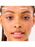 Benefit Terra powder blush in terracotta golden brick-red shade - British product