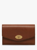 Mulberry Darley Medium Classic Grain Leather Wallet, Oak