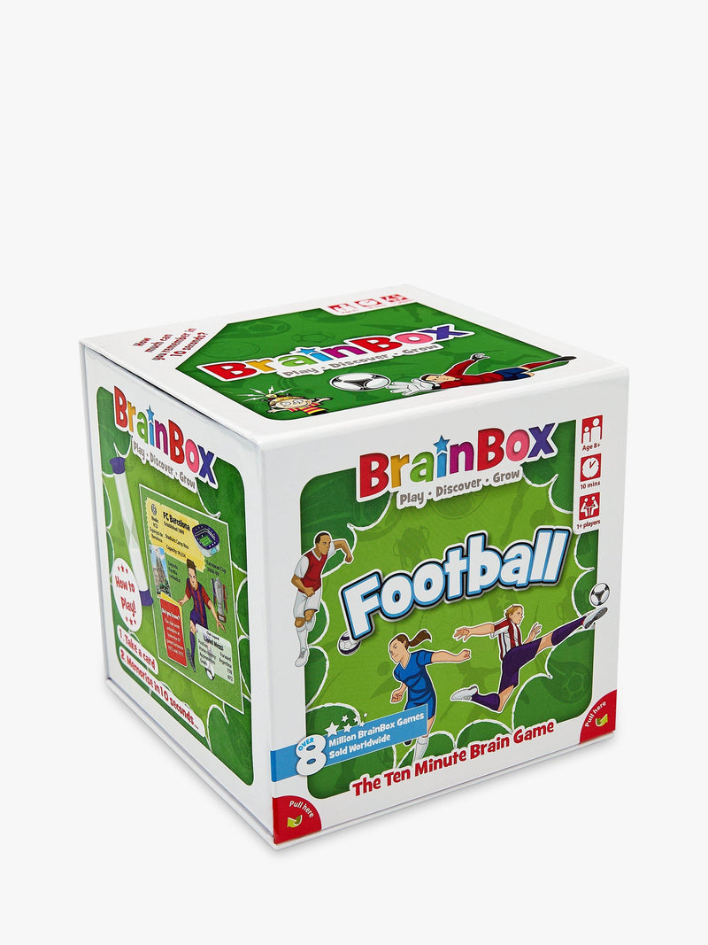 BrainBox football card memory game, UK version