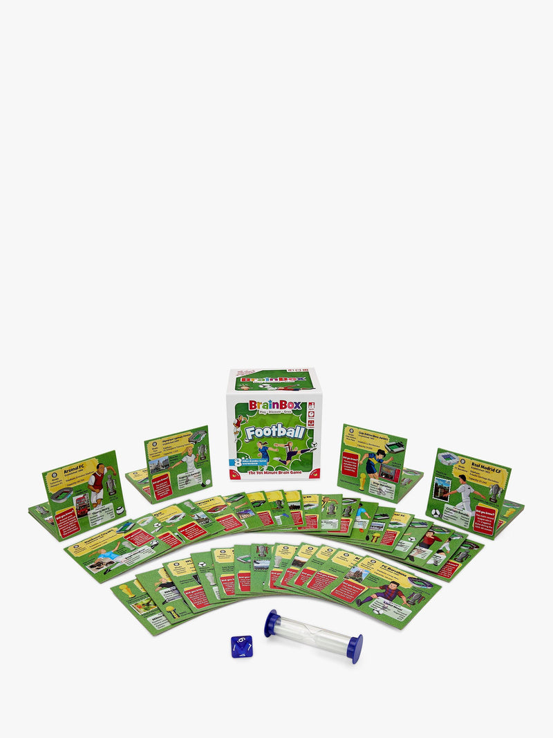 BrainBox football card memory game, UK version
