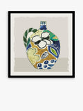 Aimee Wilson multi-color Picasso vase framed print 42x42cm, UK version