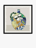 Aimee Wilson multi-color Picasso vase framed print 42x42cm, UK version