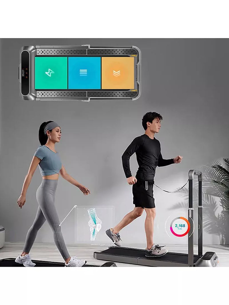 Kingsmith R2 Pro folding treadmill with storage wheels and 10km/h speed (British brand)