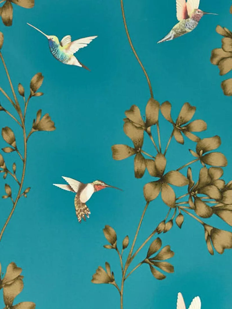 Harlequin Amazilia wallpaper with botanical designs, UK version