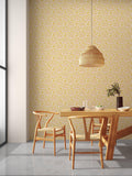 Scion Elsa wallpaper yellow blush pink roll 10m x 52cm (British brand)