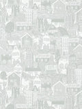 Scion Stockholm wallpaper lino-cut design 10m x 52cm, imported from the UK