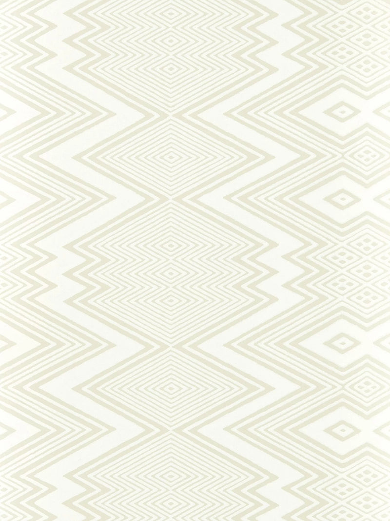 Harlequin Ankara wallpaper featuring interlocking diamonds, UK version
