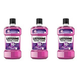 Listerine Total Care Mouthwash Clean Mint 500ml x 3, UK version
