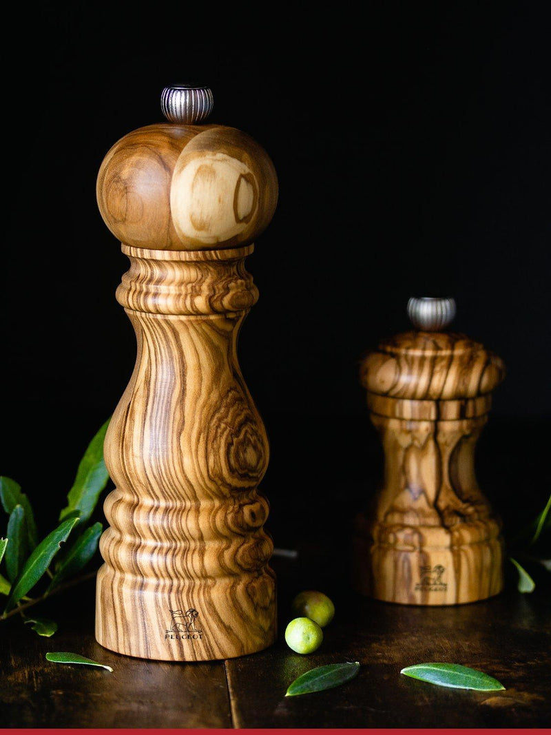 Peugeot Paris u'Select olive wood salt mill 18cm - British product
