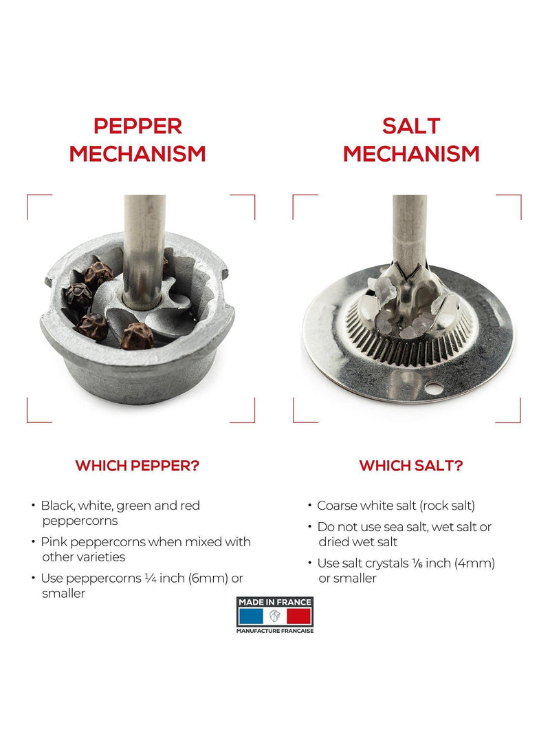 Peugeot Paris u'Select olive wood salt mill 18cm - British product