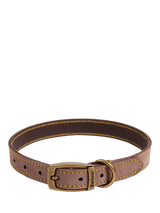John Lewis Barbour Leather Dog Collar Mid Brown- Buy online at McGrocer