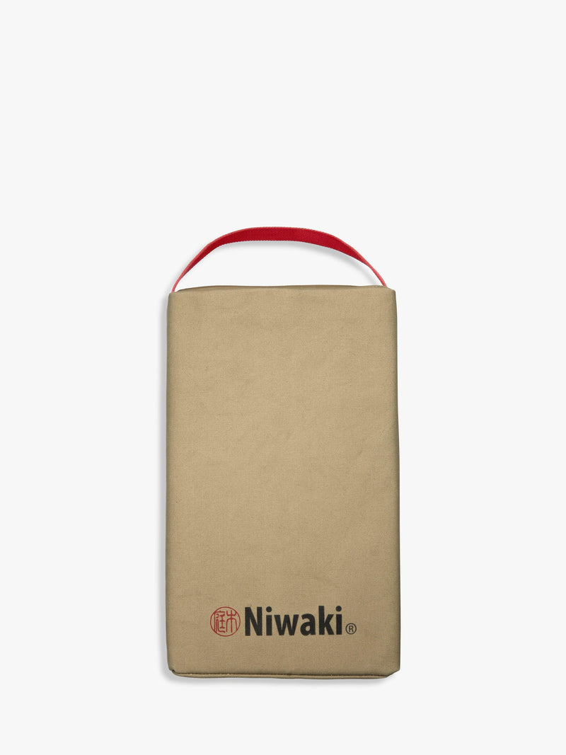Niwaki canvas gardening kneeler pad, natural, imported from the UK
