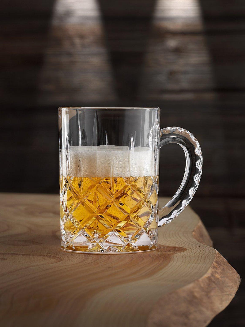 Nachtmann clear beer mug 600ml, imported from the UK