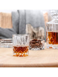 Nachtmann Noblesse whisky decanter and tumbler set 3 piece, imported from the UK