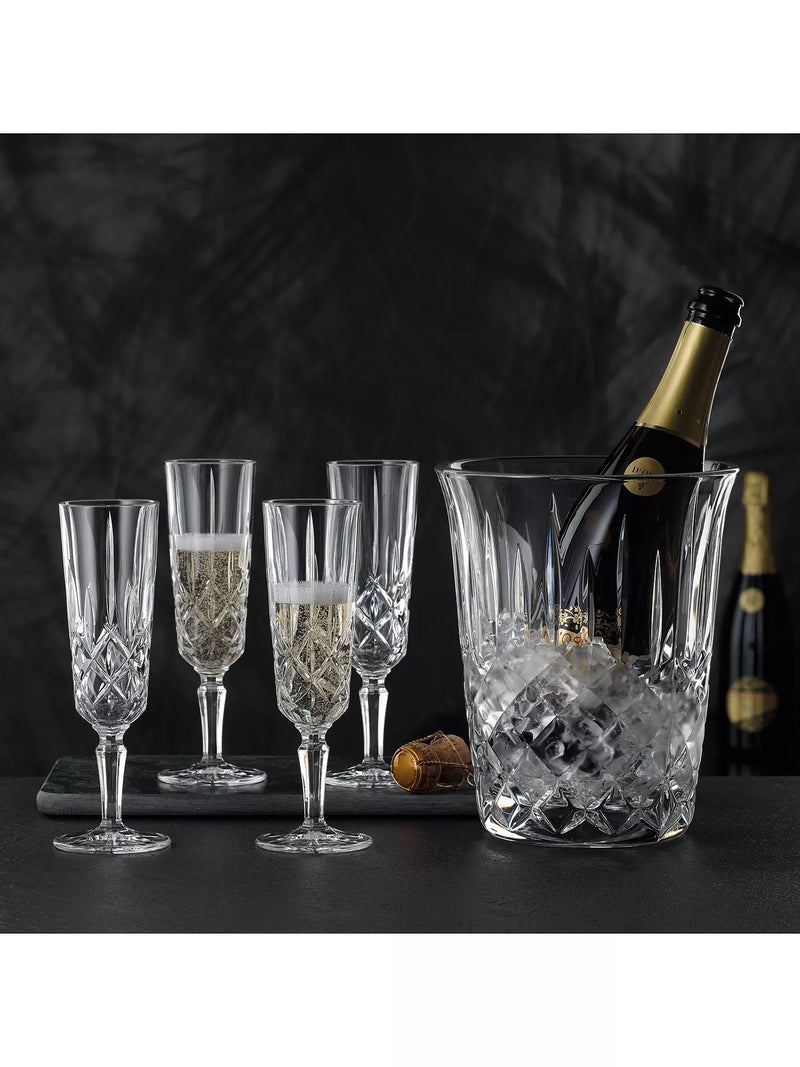 Nachtmann Noblesse crystal champagne flutes set of 4 155ml, imported from the UK
