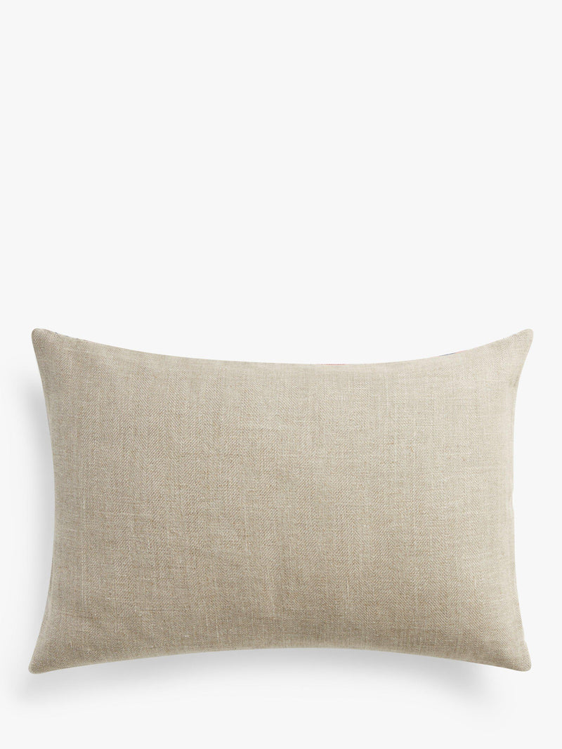 Sanderson Anthos cushion in red 40x60cm - British product