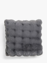 John Lewis John Lewis Wave Faux Fur Cushion- Buy online at McGrocer