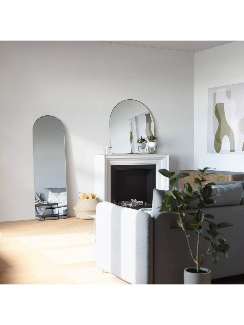 Umbra titanium arch leaner mirror 158x51cm (British brand)