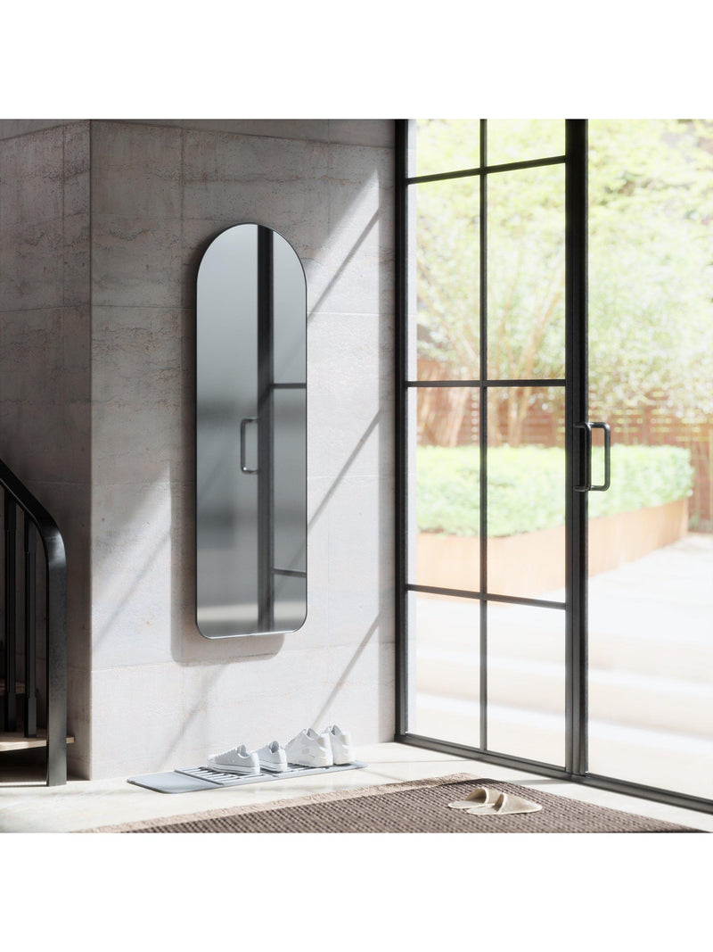 Umbra titanium arch leaner mirror 158x51cm (British brand)