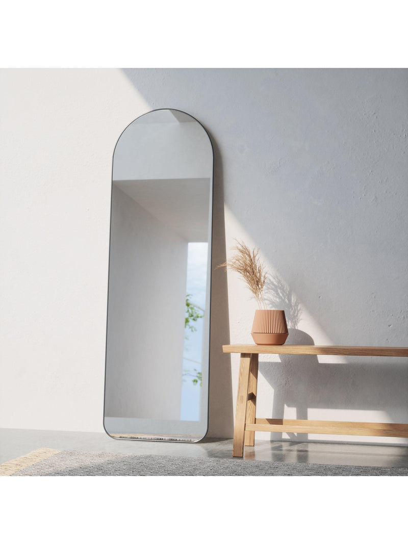 Umbra titanium arch leaner mirror 158x51cm (British brand)
