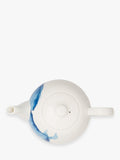 Rick Stein bone china teapot Coves of Cornwall blue white 1.35L, UK version