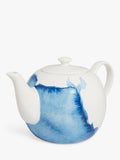 Rick Stein bone china teapot Coves of Cornwall blue white 1.35L, UK version