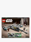 Lego Star Wars Mandalorian's N-1 Starfighter building set 412 pieces, UK version