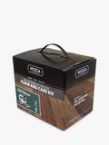 WOCA oiled wood furniture clean and care kit (British brand)