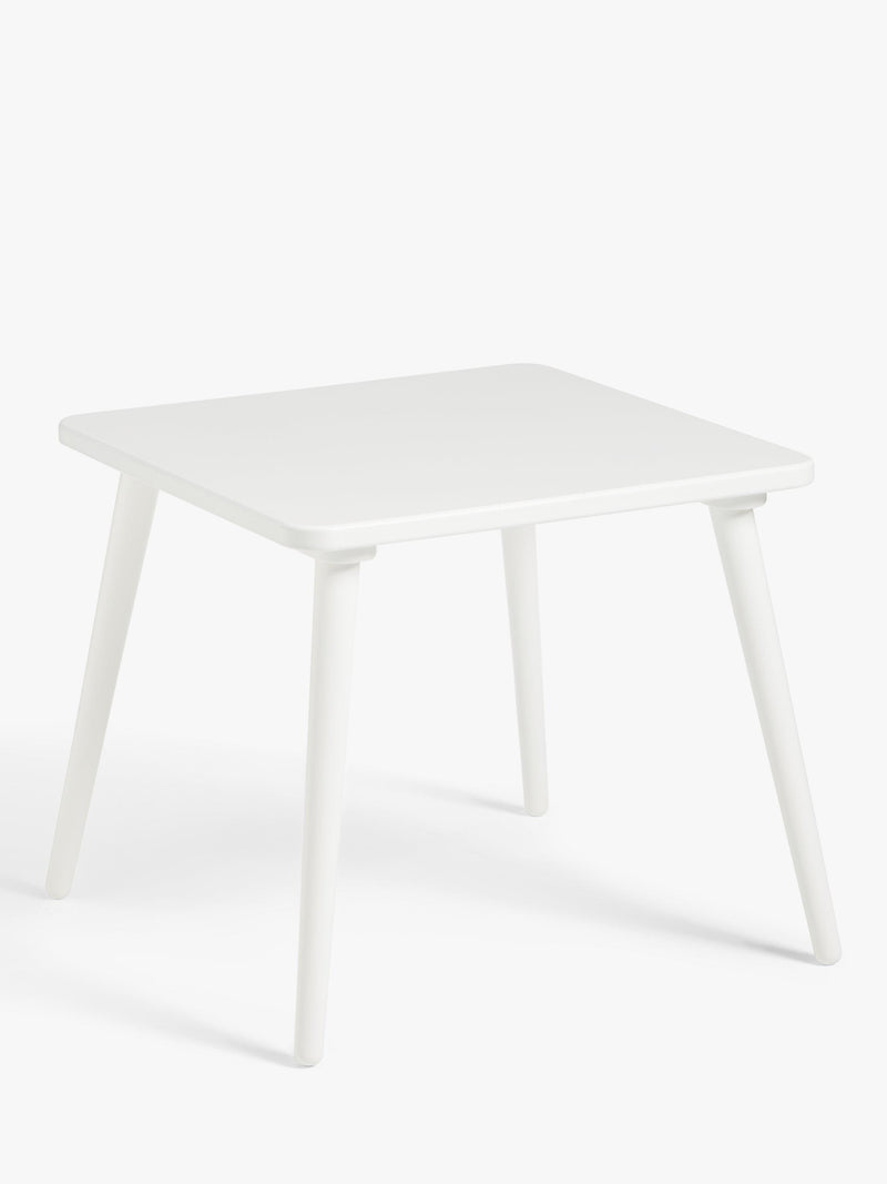 John Lewis white spindle kids table and chairs set - British product