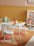 John Lewis white spindle kids table and chairs set - British product