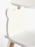 John Lewis bear table and chairs White/Natural, imported from the UK