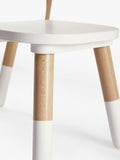 John Lewis bear table and chairs White/Natural, imported from the UK