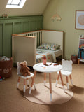 John Lewis bear table and chairs White/Natural, imported from the UK