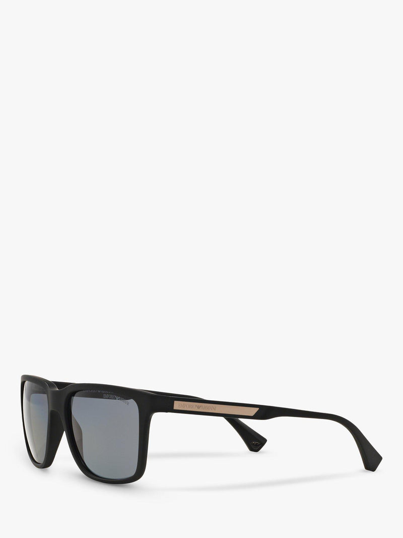 Emporio Armani square polarised sunglasses 56mm, UK version