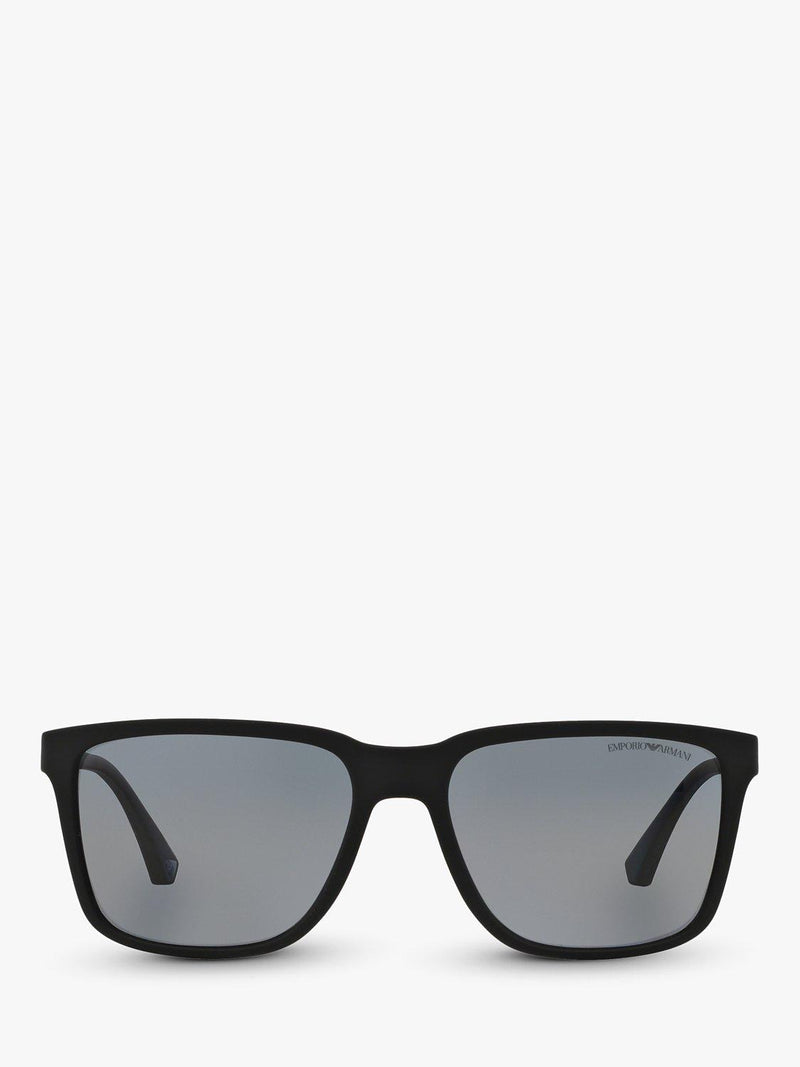Emporio Armani square polarised sunglasses 56mm, UK version