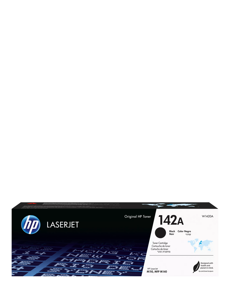 HP 142A black toner cartridge (British brand)
