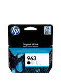 HP 963 black ink cartridge 1000 page yield, imported from the UK