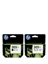 John Lewis HP 305XL Black & Tri-Colour Ink Cartridge Multipack (Pack of 2)- Buy online at McGrocer