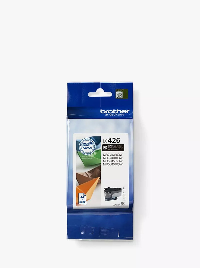 Brother LC426 black ink cartridge, UK version