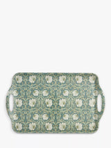 John Lewis Morris & Co. Pimpernel Green Handled Serving Tray- Buy online at McGrocer