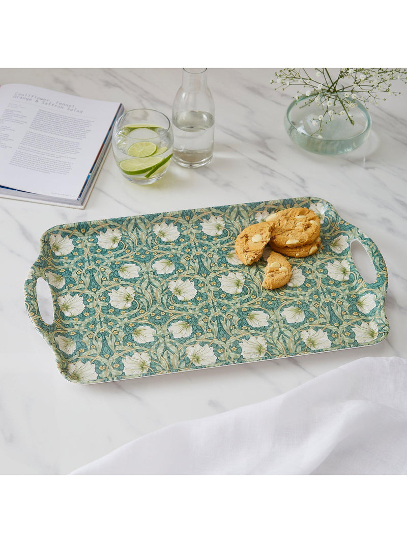 Morris & Co. green handled tray, imported from the UK