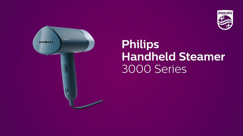 Philips 3000 Series blue clothes steamer STH3000/26 (British brand)