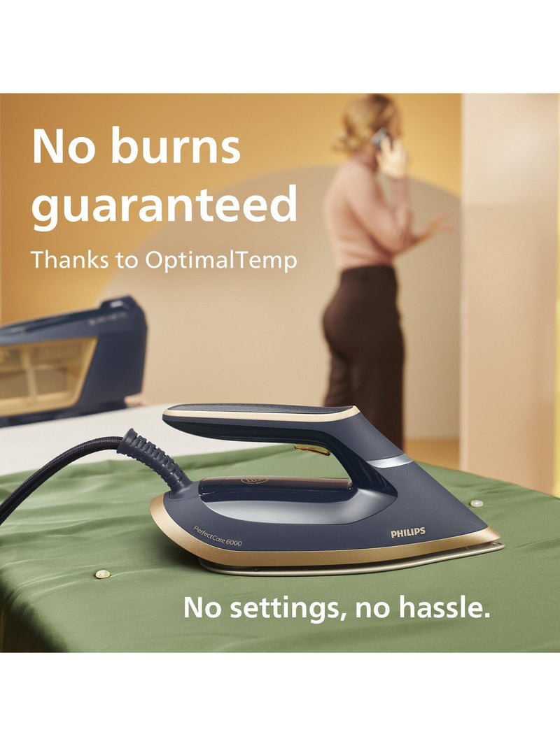 Philips PerfectCare 6000 steam generator iron black gold, UK version