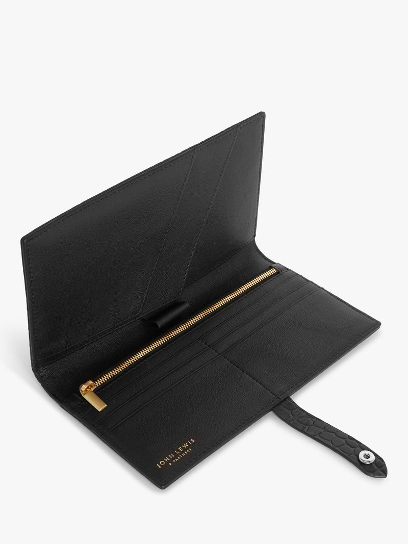 John Lewis leather travel wallet, imported from the UK