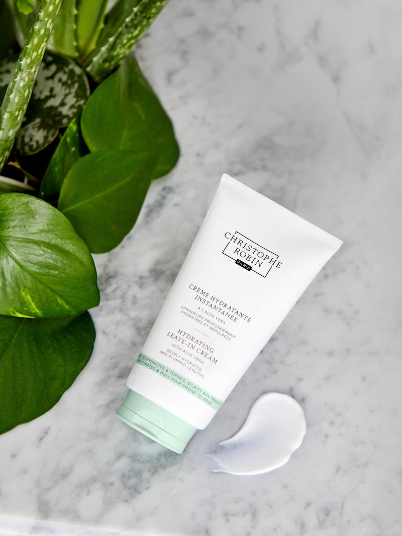 Christophe Robin Hydraring Leave-In Cream with Aloe Vera 150ml - British product